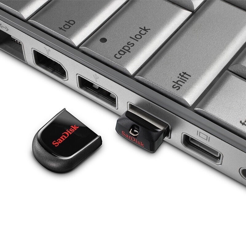 USB Mini Siêu Nhỏ Gọn Sandisk Cruzer Fit 32GB USB 2.0 mini siêu nhỏ