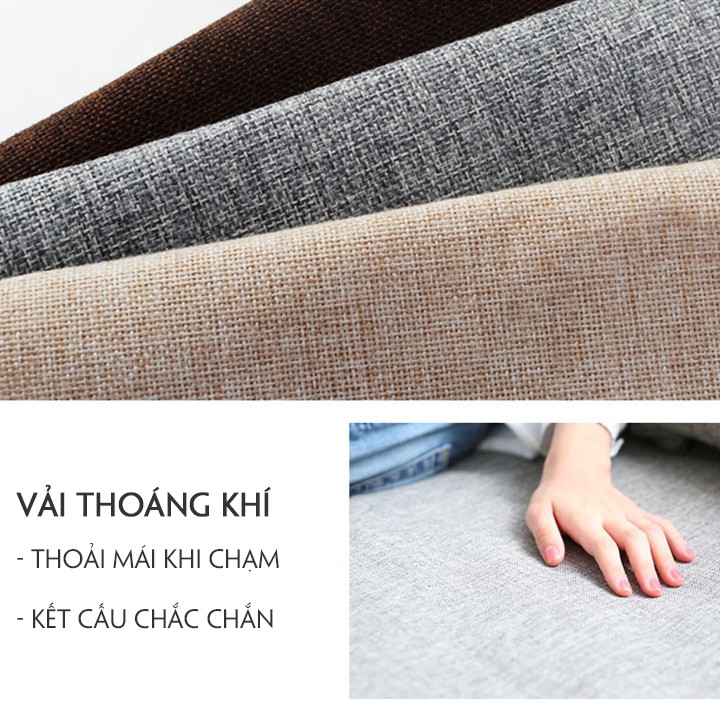 Giường Sofa thư giãn Tatami tặng kèm 2 gối Sang trọng mẫu mới,giường xếp thư giãn chất vải lạnh cao cấp nhiều chế độ gập