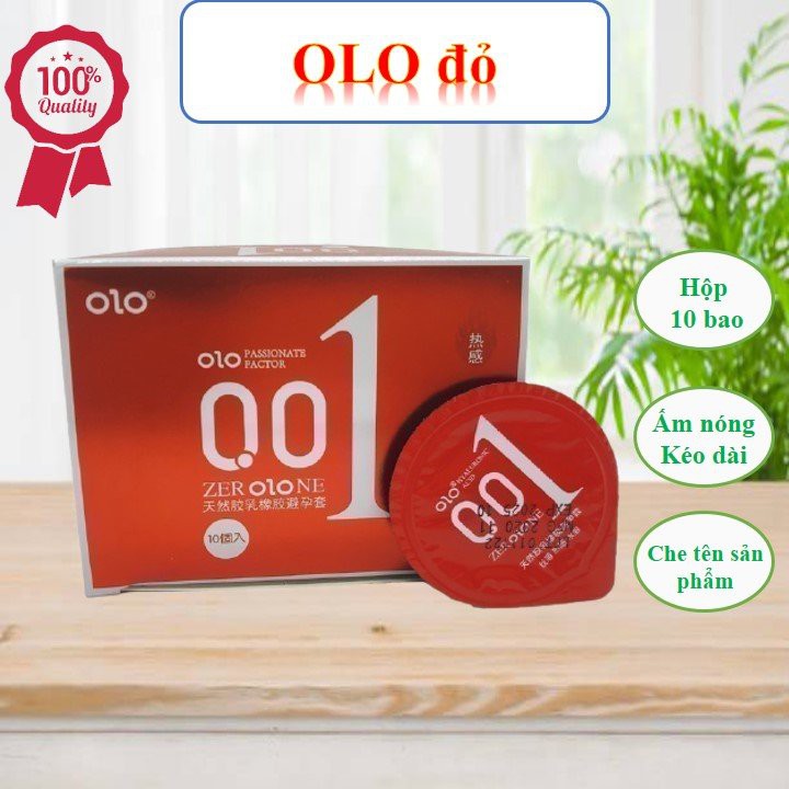 Bao cao su OLO 001 / Bao cao su trơn, gai đủ loại nhiều gel, kéo dài quan hệ / bcs lẻ