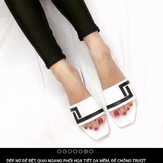 [ Freeship 99k Toàn Quốc ] Dép lê họa tiết sz 34 - 43