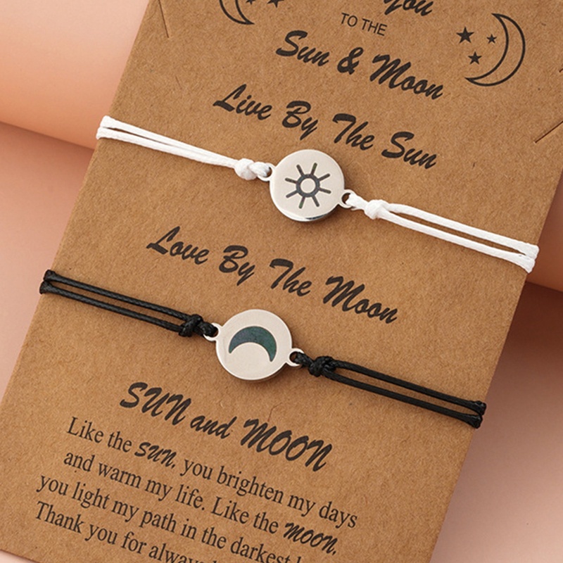 Set 2 Vòng Tay Hồng Cho Cặp Đôi