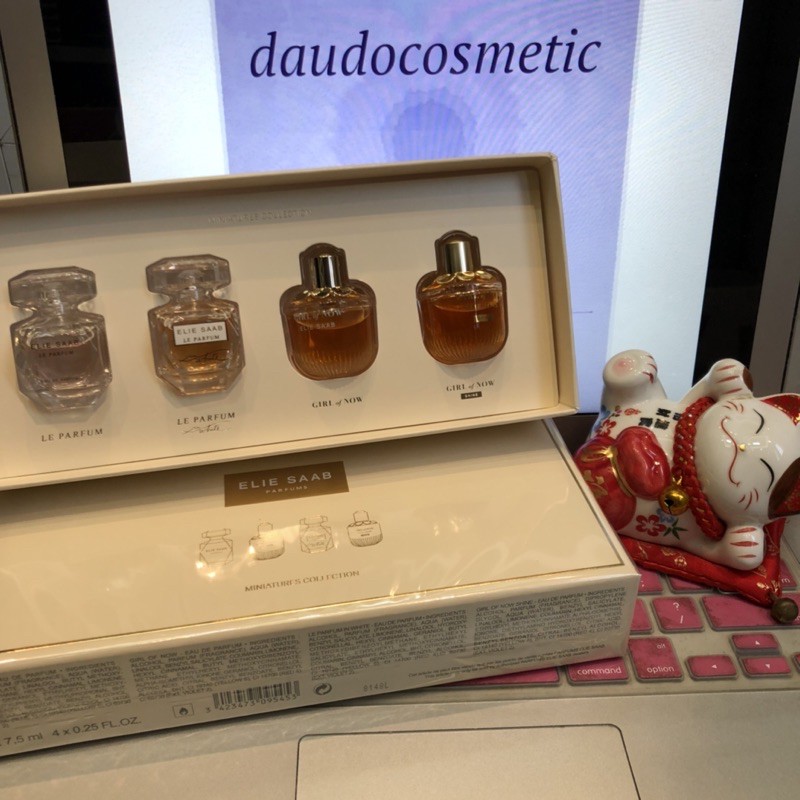 [ set mini ] Tách set Nước hoa Elie Saab Le Parfum EDP - In White -Girl Of Now EDP - Shine 7.5ml | BigBuy360 - bigbuy360.vn