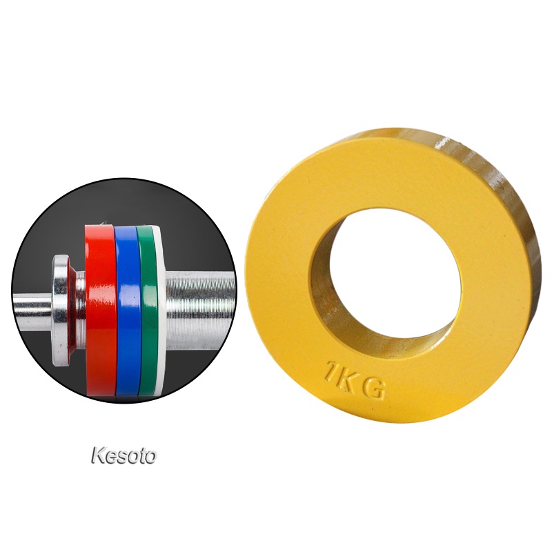 Đĩa trọng lượng phân số bằng thép Tập thể dục quá tải tiến bộ