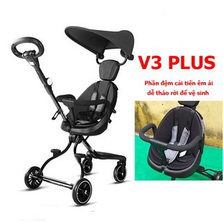 Xe trẻ em 🛴 Xe đẩy Baobaohao 2 chiều V3 Plus chính hãng BH 1 năm