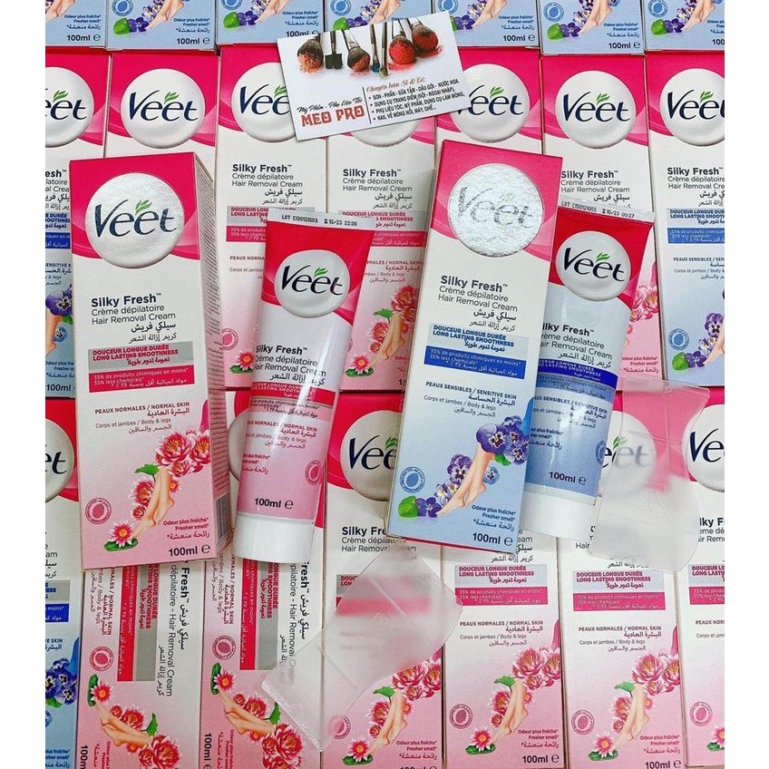 Kem Tẩy Lông Veet Silky Fresh UK