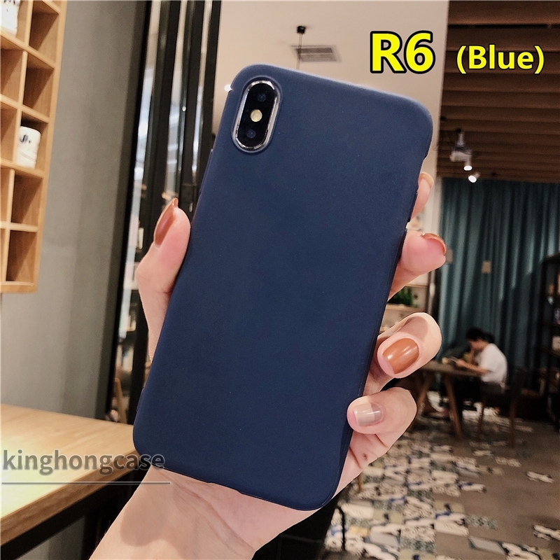 Ốp điện thoại màu trơn cho Xiaomi Redmi Note 9 8 7 5 4 4X 8 POR 5 PRO 7 PRO 7S Redmi POCO X3 NFC 9 9C NFC 8 6A 5A 4A 8A PRO 8A Dual 10X