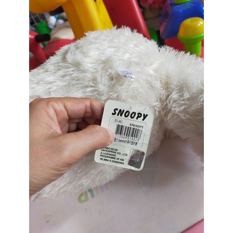 Gấu bông chó Snoopy lông xù kiện Nhật size bự tổ chảng 70cm, new tag🥰🥰🥰