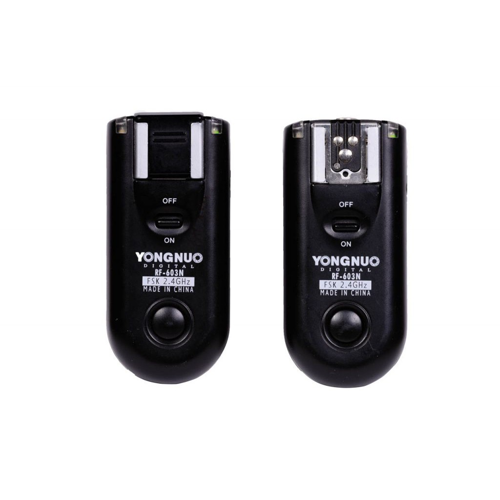 Thiết bị kích hoạt đèn chụp máy ảnh Trigger YONGNUO RF-603N (Nikon)