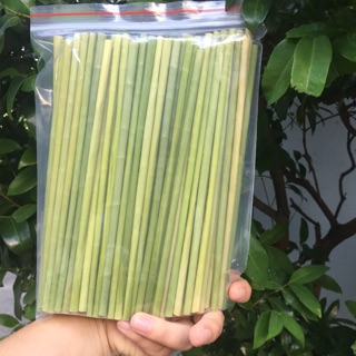 Combo 1000 ống hút cỏ bàng khô