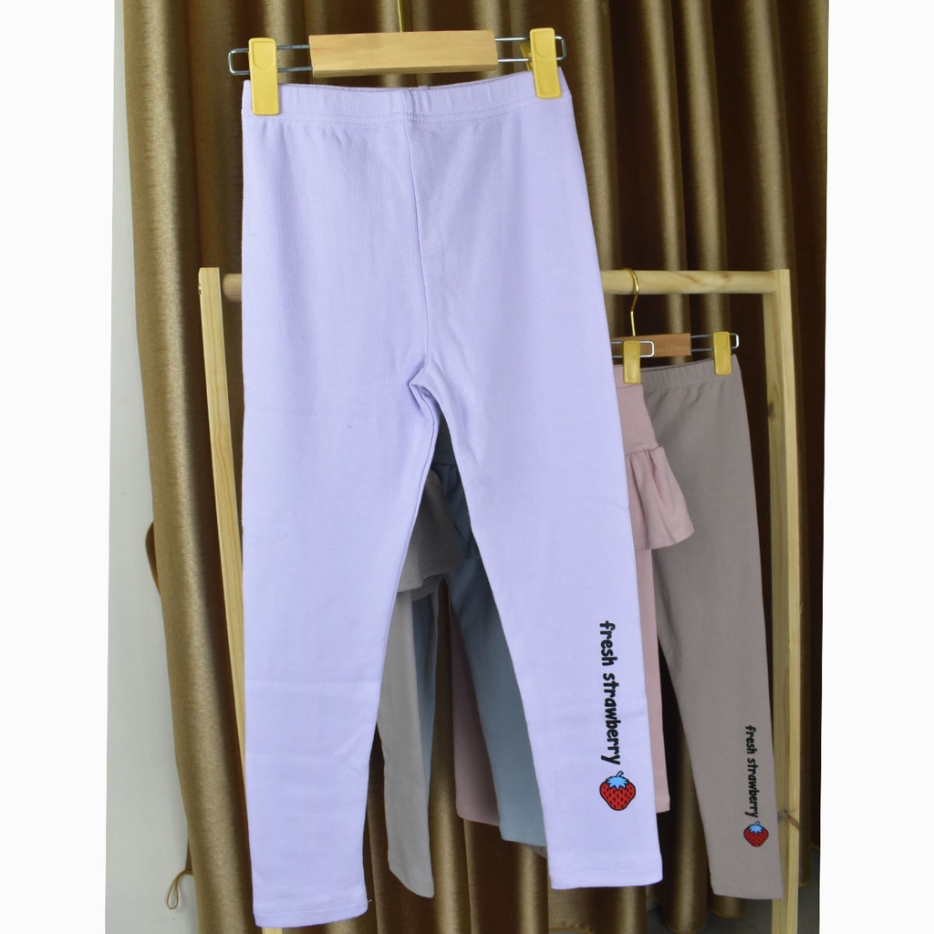 Quần legging cho bé gái 100% COTTON LB-KIDS