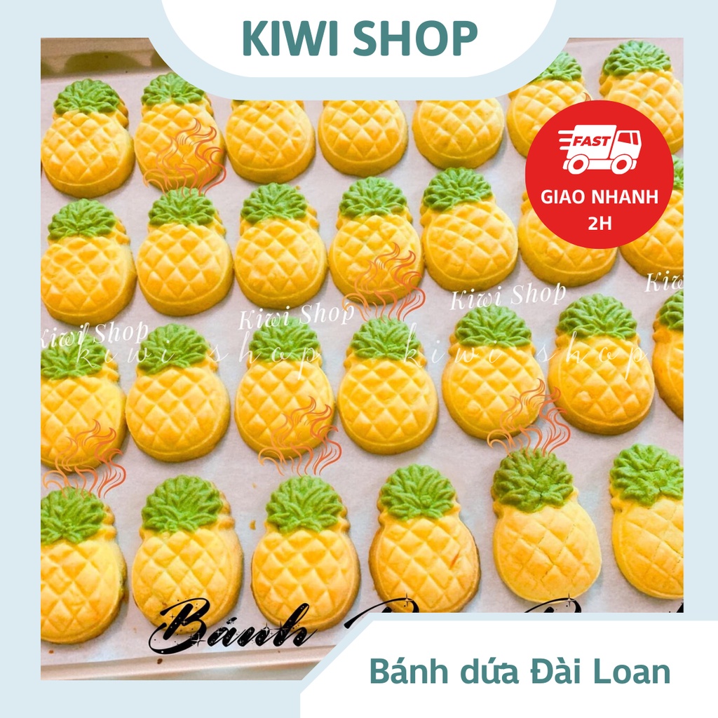 Bánh dứa Đài Loan thơm ngon hũ 250GR |KIWISHOP-HEALTHY|
