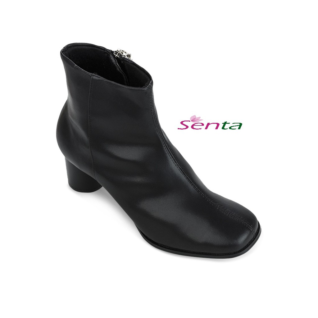Boot cổ thấp gót trụ Senta Boot336