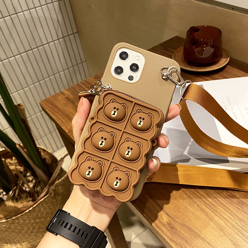 Ốp Điện Thoại Dẻo Họa Tiết Gấu / Thỏ Dễ Thương Cho Iphone 14 13 Pro Max 12 Mini 11 X Xs Xr 5 5s 6 6s 7 8 Plus Se 2020