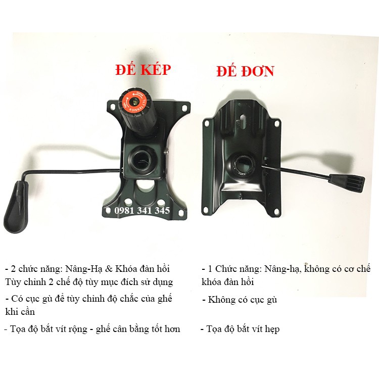 Ghế văn phòng xoay VX10 ghế làm việc lưng lưới, nhựa Polypropylene tính bền cơ học cao - Nội Thất Vạn Xuân
