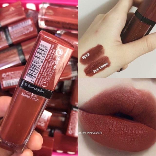 Son Bourjois Velvet 33 Brun’Croyable