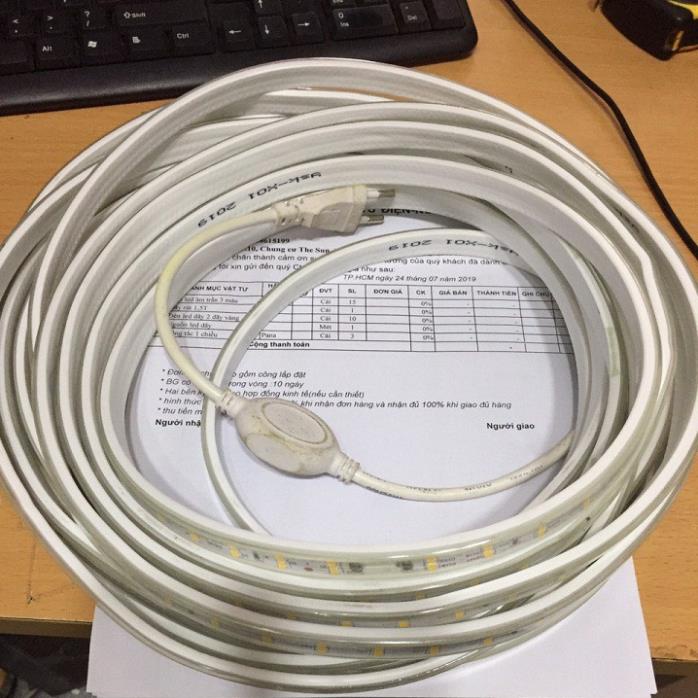 ĐÈN LED DÂY ĐÔI 2835 ÁNH SÁNG VÀNG TRẮNG,ĐÈN LED HẮT TRẦN