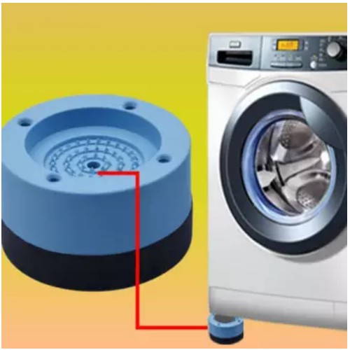 Chân kê chống rung chống ẩm máy giặt tủ, 4 chân kê chống rung cao su máy giặt