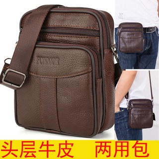 Túi đeo chéo bằng da bò thời trang cho nam