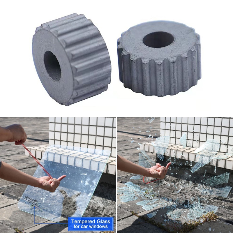 Set 10 Chuỗi Hạt Đeo Tay Thoát Hiểm Bằng Vonfram Cacbua Cho Xe Hơi DIY