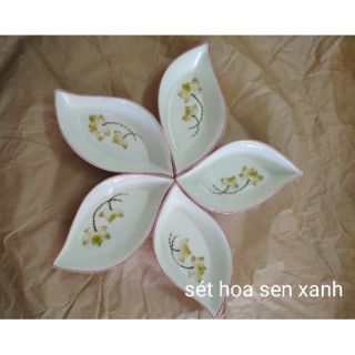 SÉT ĐĨA THUYỀN 5 CÁNH