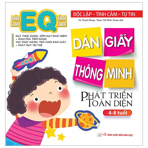 Sách - Dán Giấy Eq Tình Cảm : Độc Lập  - Tình Cảm - Tự Tin