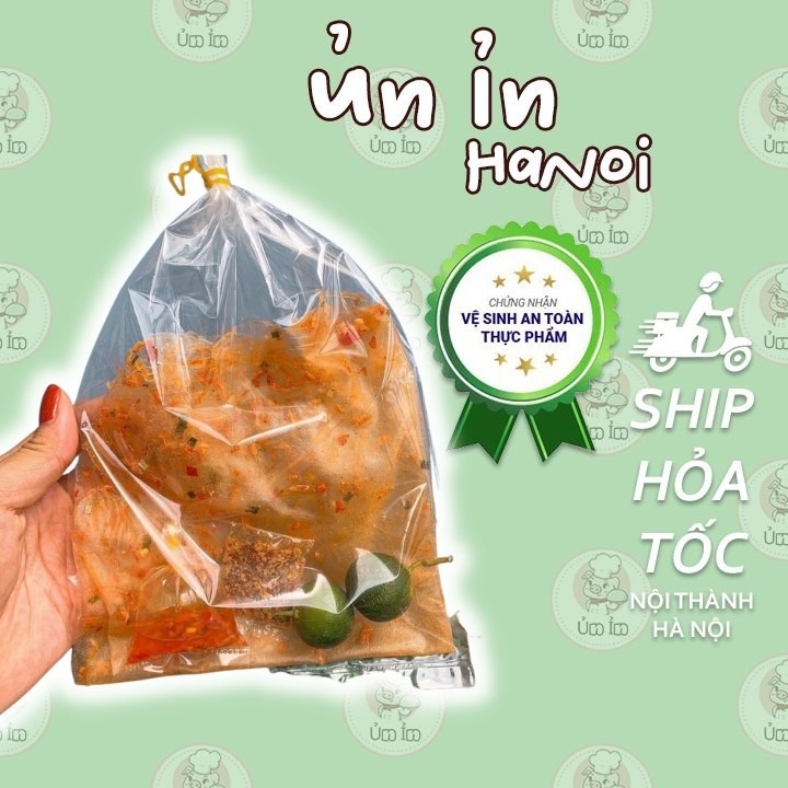 Bánh Tráng Dẻo Ớt Rim UNIN Bánh Tráng Dẻo Tôm Chấm Sốt Ớt Rim Thần Thánh Bao Ngon Chất Lượng