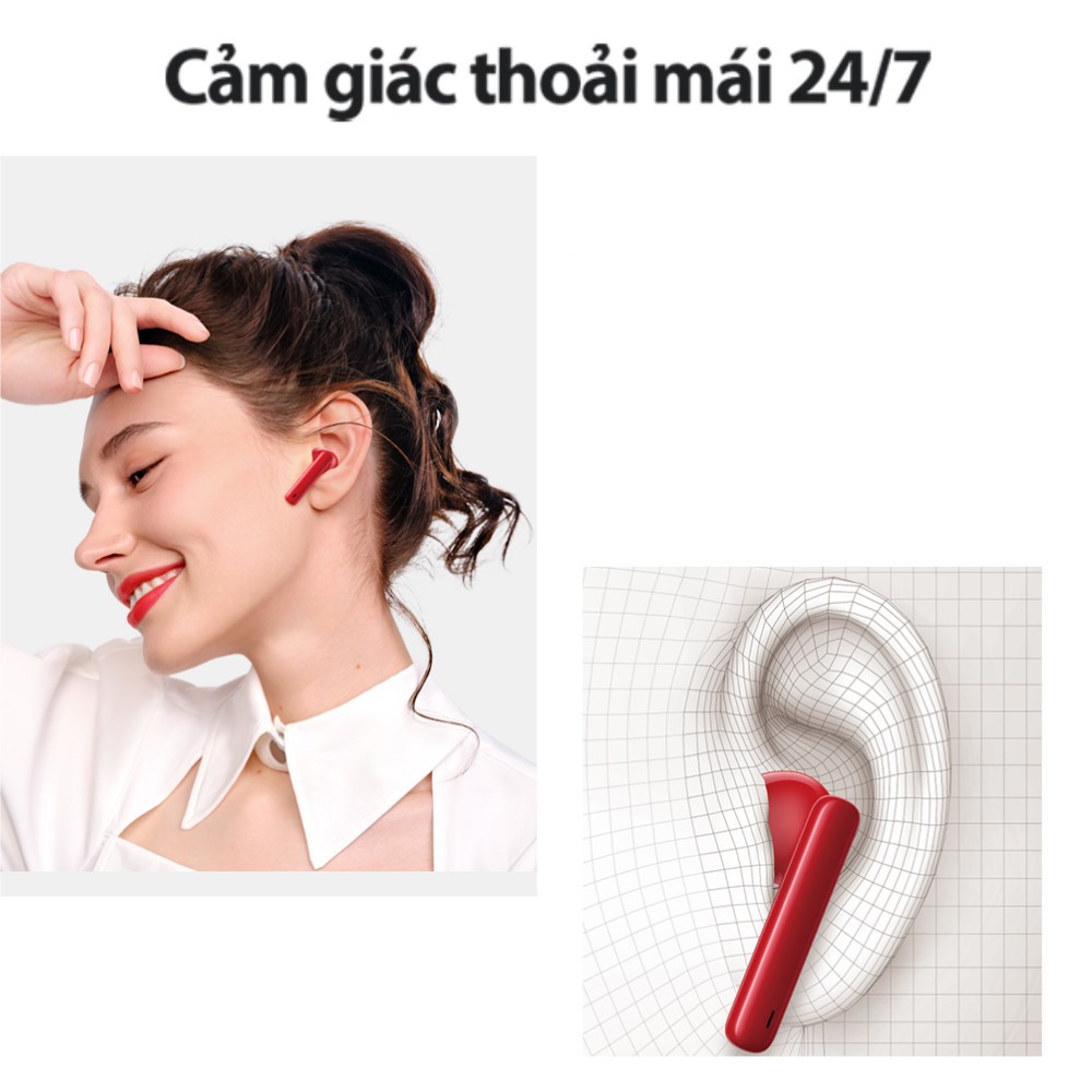 [Mã ELMALL300K giảm 5% đơn 500K] Tai Nghe Không Dây Huawei FreeBuds 4i | Chống Ồn Chủ Động | 10 Giờ Phát Nhạc