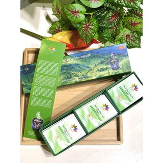 Trà Hồng Đẳng Sâm Vinnate - Hộp 20 gói x 3gr.