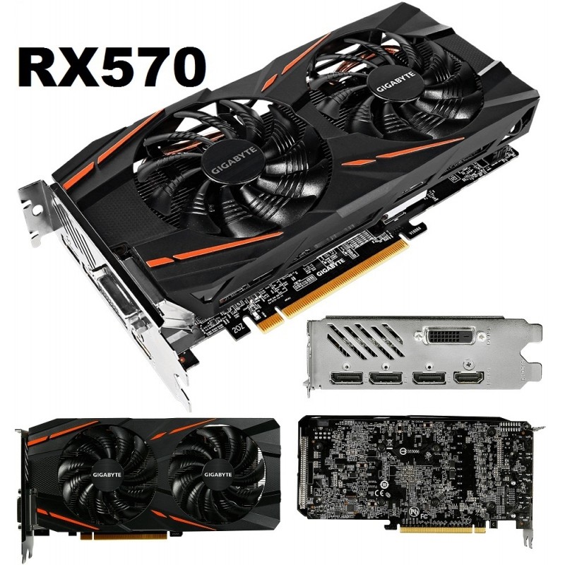 Vga Gigabyte Rx 570 gaming Card đồ họa | WebRaoVat - webraovat.net.vn