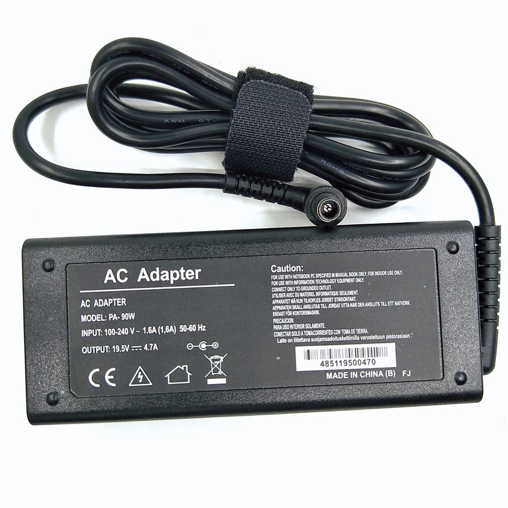 Bộ Chuyển Đổi 19.5V 4.7A OEM Sony VAIO PCG VGP VGN VGA VPC LCD TV Series