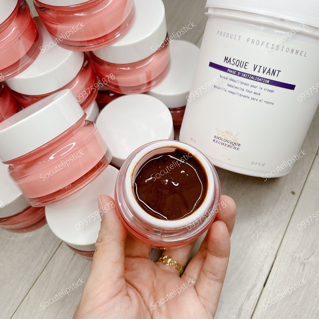 [20ml] Mặt nạ điều tiết dầu, thanh lọc và làm sáng da Masque vivant