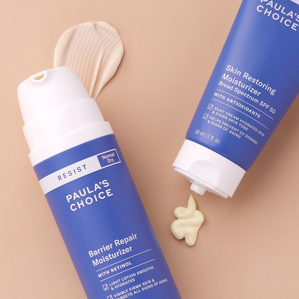 Kem Chống Nắng Paula’s Choice Resist Skin Restoring Moisturizer with SPF50 chống lão hóa 60ml 7970