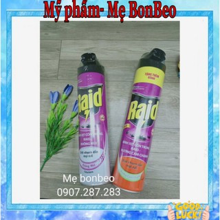 Xịt Raid diệt côn trùng 600ml