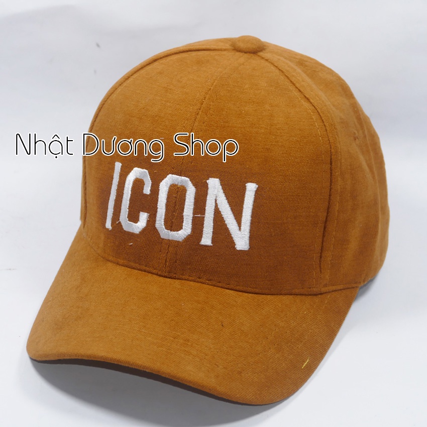 Nón kêt Nhung ICON Dày Mịn Thoáng Mát Phong Cách Nón Kết Nhung Hàn Quốc Nhiều Màu Hot Trend