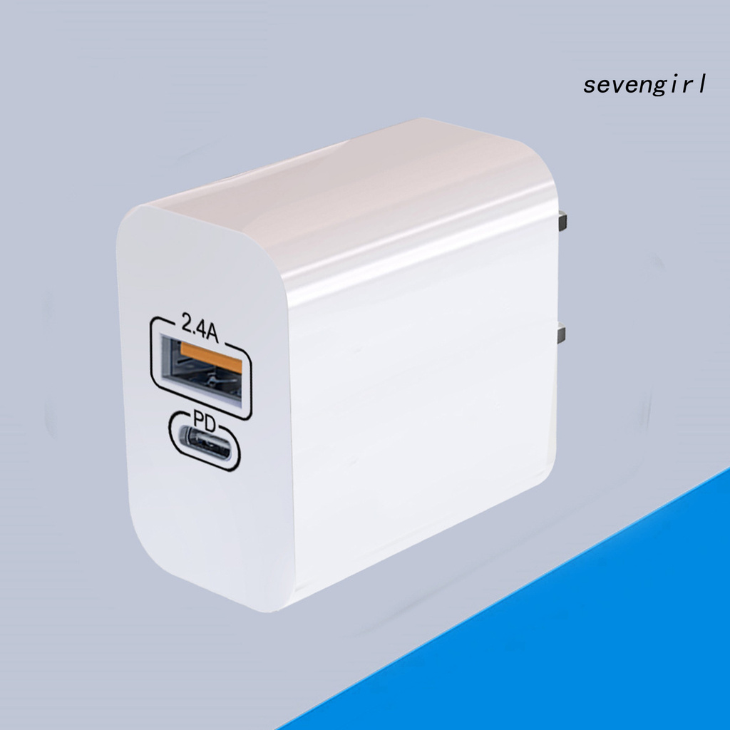 Cốc Sạc Nhanh 2 Cổng Usb Sev-Mini Pd 18w