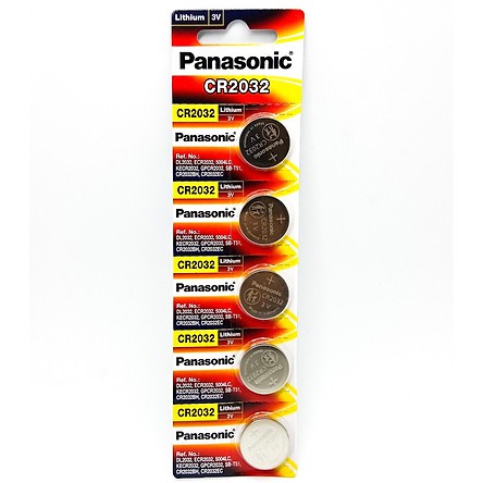 Pin Cúc Áo Panasonic CR2032 - CR2025 - CR2016 - CR1632 - CR1620 - CR1616 - CR1220 - CR2450 - CR2430 3V Lithium