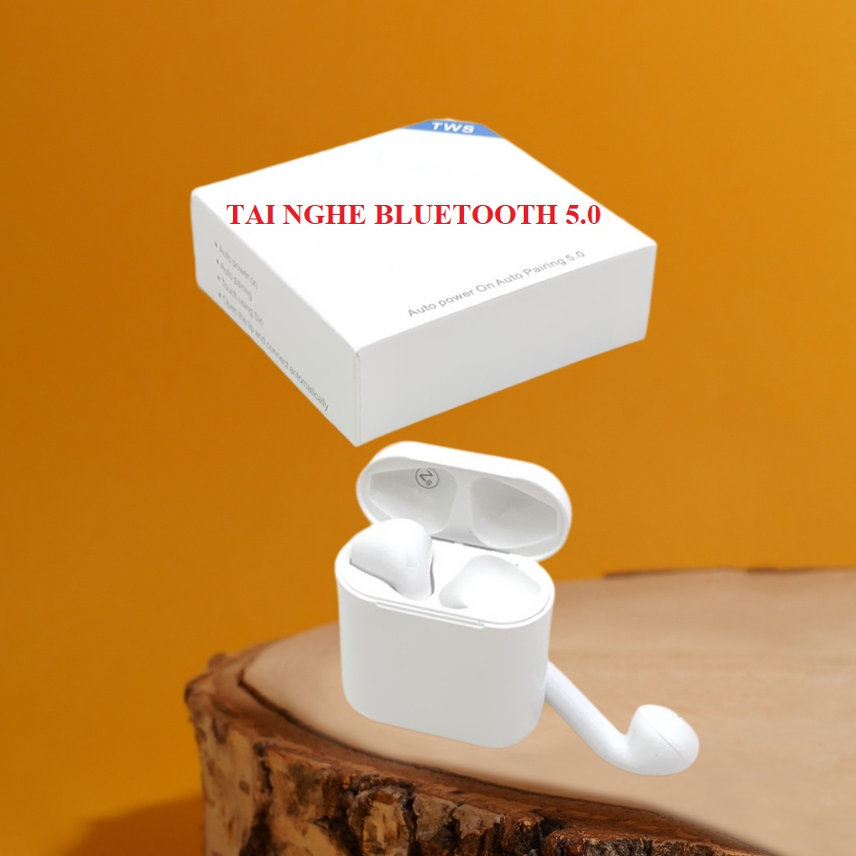 Tai Nghe Bluetooth Không Dây Nhét Tai 5.0 Phiên Bản Quốc tế Có Mic , Có Cảm Ứng Chạm Cho Điện Thoại - j12 linhstore88