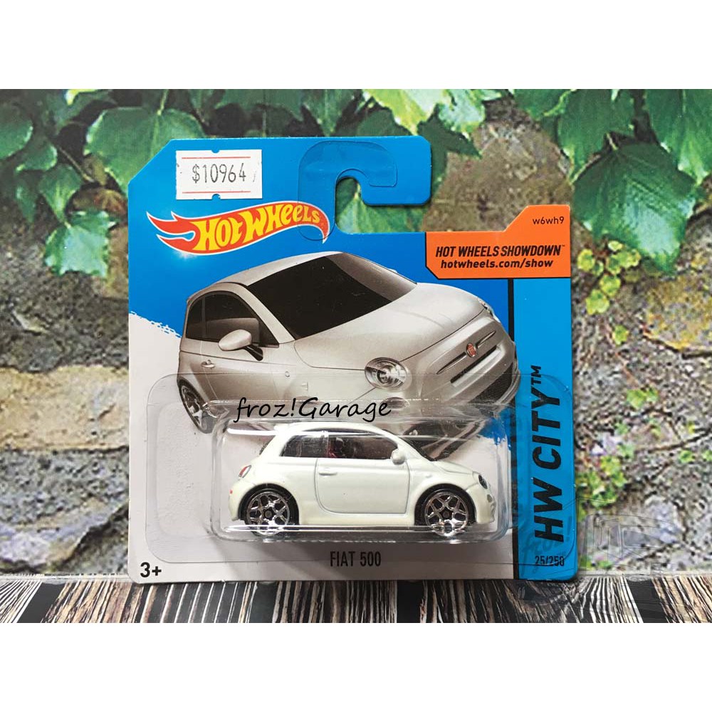 Mô Hình Đồ Chơi Xe Hơi Hot Wheels Fiat 500 10964 Thẻ