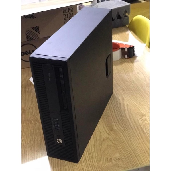 Máy bộ HP Compaq Prodesk 600 G1 SFF Gen 4 Ram 4GB SSD 120GB Renew FullBox 100%