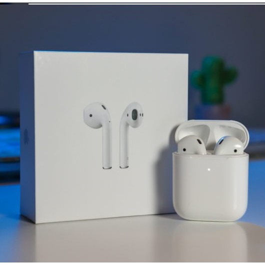 Tai Nghe Bluetooth Iphone Airpods 2 - Kết Nối Không Dây Chuyên Gaming - Âm Thanh True Wireless - Bản Cao Cấp