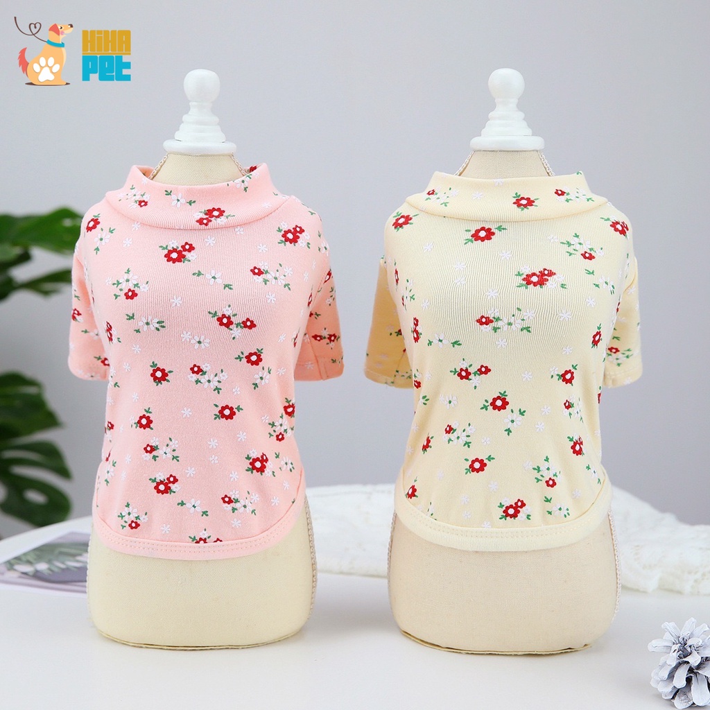 Quần Áo Cho Chó Mèo Thun Quần Áo Thú Cưng Cotton Mặc Ngủ Giá Rẻ Hihapet.