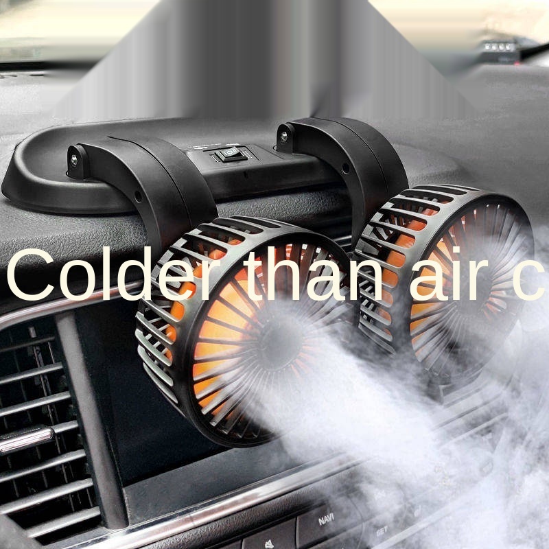 Quạt làm mát hai đầu 12v 24v cỡ lớn không gây tiếng ồn cho xe hơi/ xe tải chất lượng cao