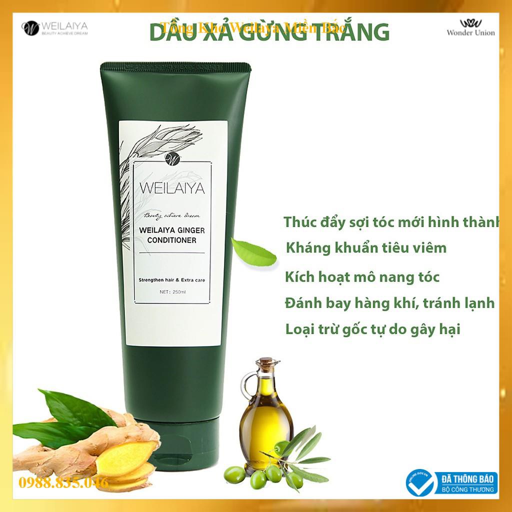 Dầu Xả Weilaiya Tinh Chất Gừng 250ml