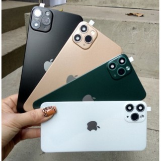 Dán Độ Giả Full nhám mặt sau 3 camera có Flash từ X / Xs / Xs Max lên 11 Pro /11 Pro Max mới /Sỉ Ốp