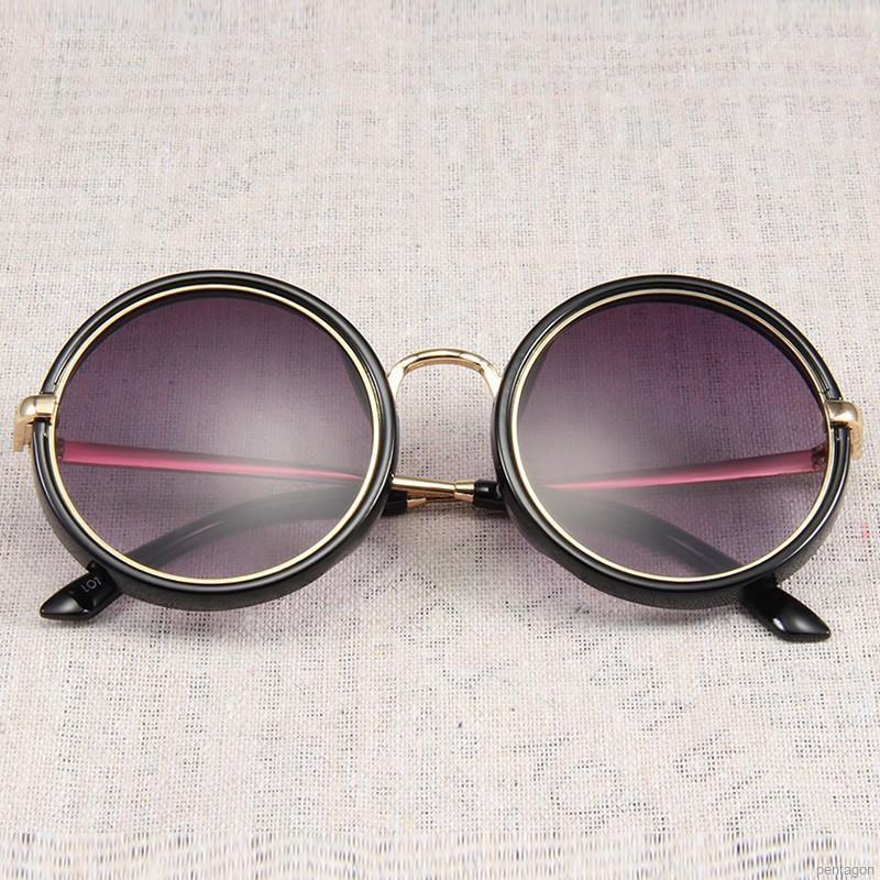 Kính mát tròn chống tia UV kiểu dáng hợp thời trang cho bé