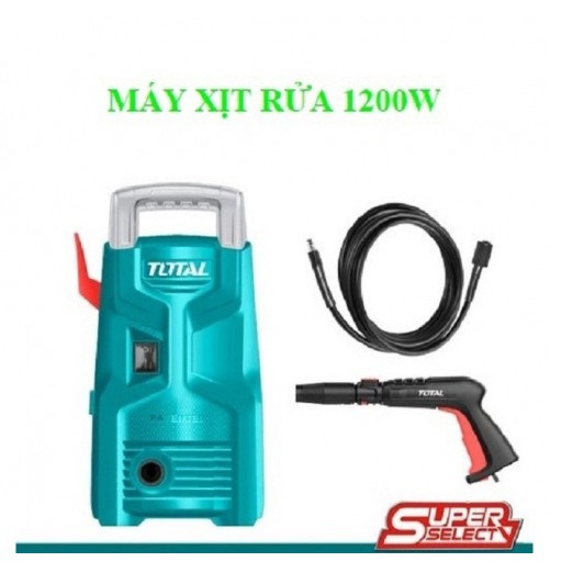 Máy xịt rửa 1200W Total TGT113026