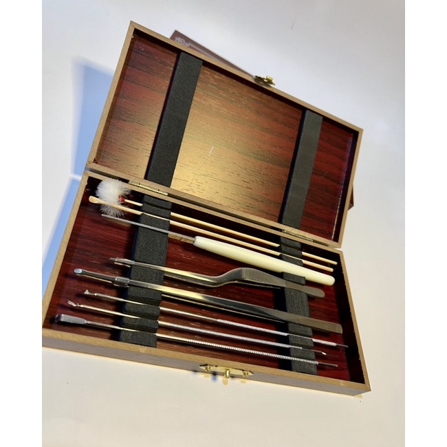 Bộ  Dụng Cụ Lấy Ráy Tai Đa Năng 8 Món Chuyên Dụng Cho Salon Bộ Ngoáy Ráy Tai 8 Món