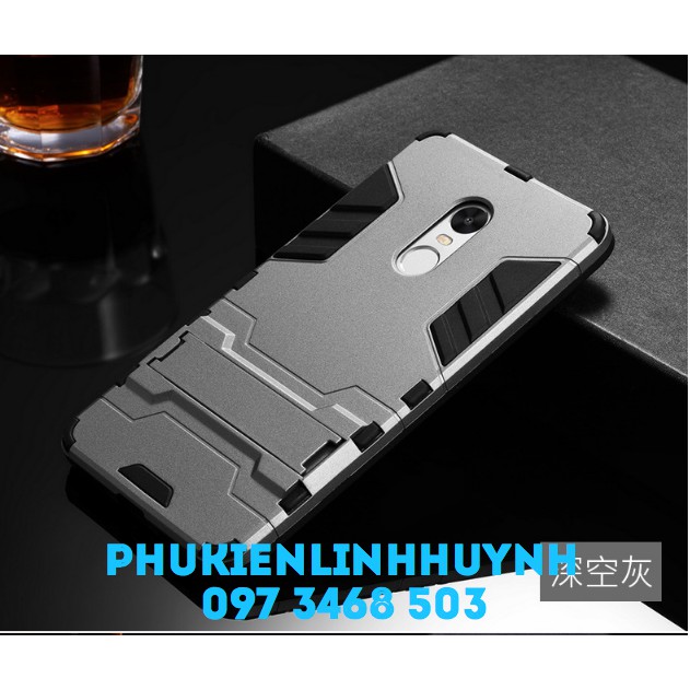 [Xiaomi Redmi Note 4] Ốp lưng iron man bằng cao su chống sốc