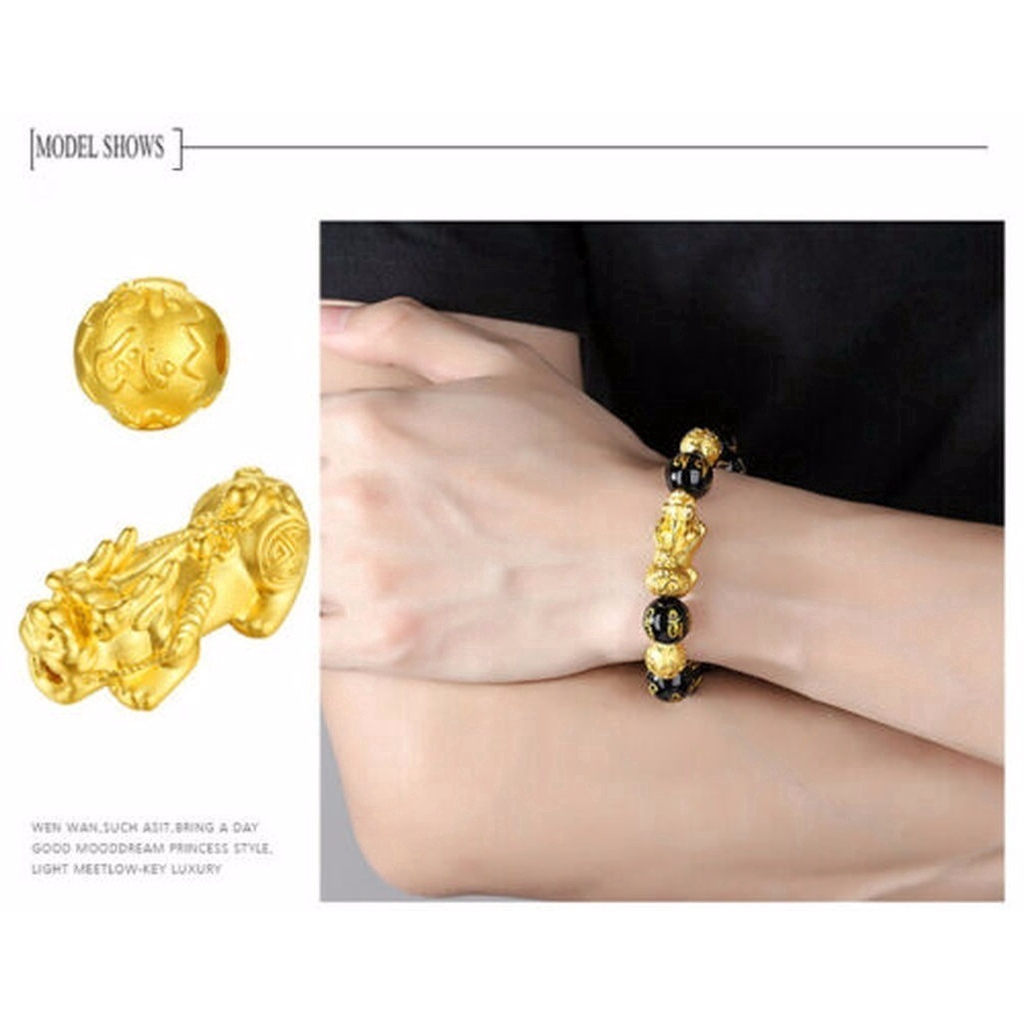 Vòng Tay Đá Obsidian May Mắn Cho Nam Và Nữ