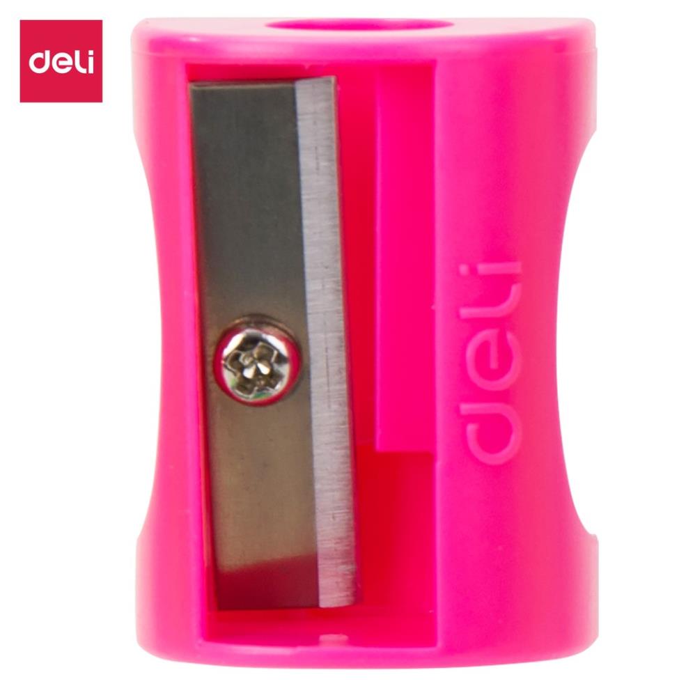 Gọt chì mini Deli - Xanh lá/Xanh dương/Hồng/Vàng - Combo 5 chiếc màu ngẫu nhiên - E0531